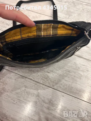 Дамска чанта естествена кожа., снимка 4 - Чанти - 50155417