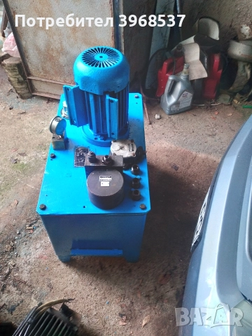 хидравлична станция 250 бара налягане 3 кв мотор, снимка 3 - Други машини и части - 52920386