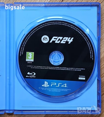 FC 24 PS4 Playstation 4 FIFA 2024 FC24 PS Плейстейшън футбол игра PS5, снимка 3 - Игри за PlayStation - 43298192