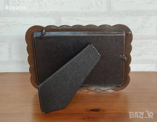 Метална фоторамка с орнаменти, снимка 2 - Декорация за дома - 49100953