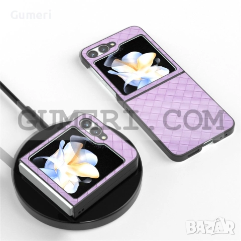 Samsung Galaxy Z Flip 7 FE Кожен Предпазен Гръб, снимка 10 - Калъфи, кейсове - 51444701