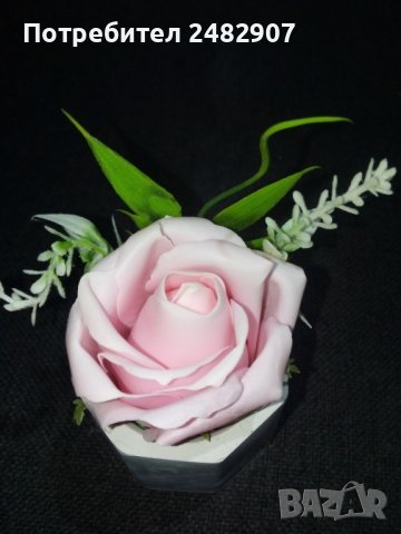 Декорация със сапунена роза, снимка 4 - Други - 39805922