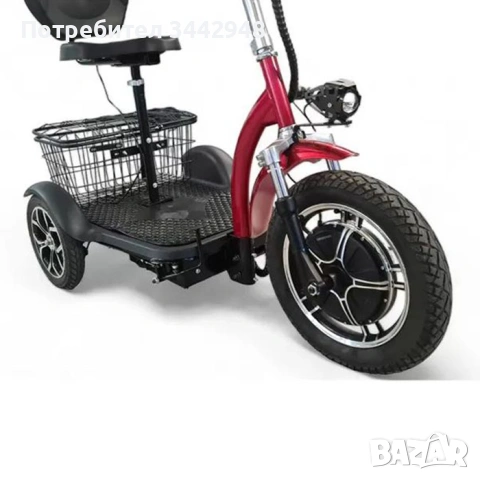 електрически триколки, снимка 7 - Инвалидни скутери - 53235871