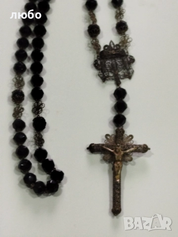 КРЪСТ ФИЛИГРАН 18-19 Век, снимка 4 - Антикварни и старинни предмети - 52184241