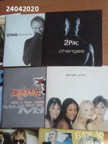 Roxette, Bon Jovi, Boney M,Sting, Spice Girls,Geri Halliwell, Ghost CD singles, снимка 4 - CD дискове - 52399001