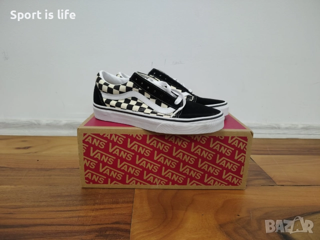 Vans Сникърси Old Skool Checkerboard, 37 EU
