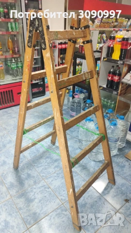 Стълба дървена 5стъпала