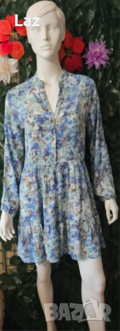 висококачествена пастелена дамска рокля, снимка 4 - Рокли - 52466673