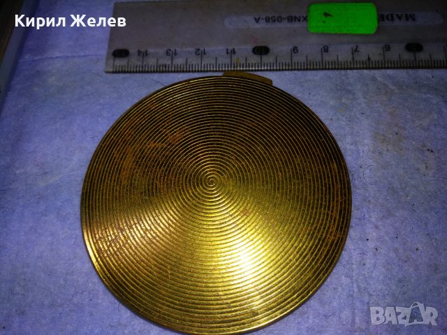 СТАРИННА БРОНЗОВА АР ДЕКО ПУДРИЕРА За КОЛЕКЦИЯ с НУЖДА от РЕСТАВРАЦИЯ Липсва КАПАЧЕТО! 41260, снимка 12 - Антикварни и старинни предмети - 43739787