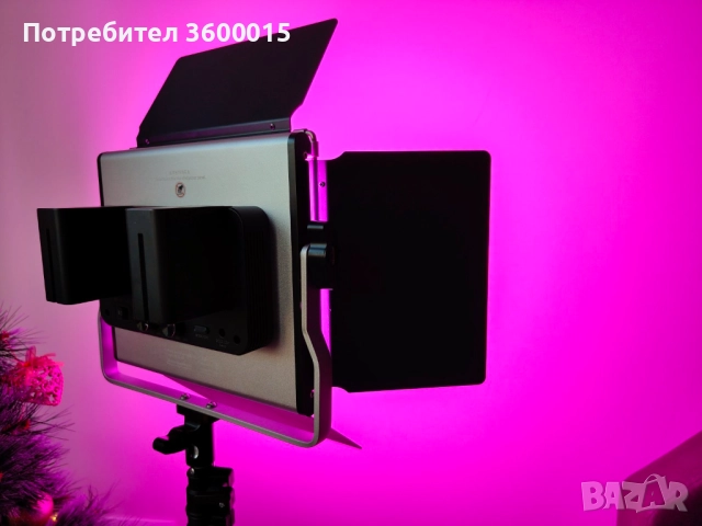 2 LED Neewer 660 RGB лампи комплект, снимка 5 - Светкавици, студийно осветление - 52941944
