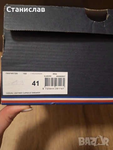 Маратонки/кецове Tommy Hilfiger- дамски 41 номер, снимка 6 - Маратонки - 53428328