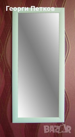 Огледало ТЕДИ,бяло от МДФ профили, снимка 1 - Огледала - 43335649