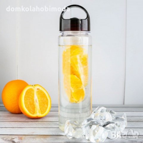 Детокс бутилка за вода и ароматни напитки Tritan, снимка 5 - Други стоки за дома - 28289830
