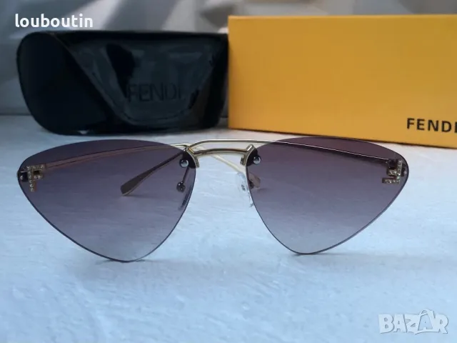 Fendi Дамски слънчеви очила тъиъгълни 3 цвята, снимка 6 - Слънчеви и диоптрични очила - 47930952