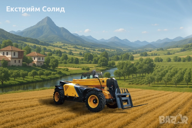 НОВ Телескопичен Товарач XS-TR730 , снимка 10 - Селскостопанска техника - 51490992