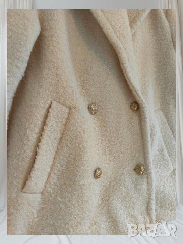 Зимно пальто Zara, снимка 3 - Палта, манта - 53016044