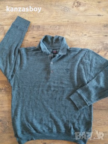 PAUL & SHARK - страхотно вълнен пуловер , снимка 6 - Пуловери - 42993755
