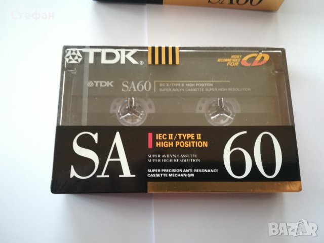 Аудио касета TDK SA-60ST, снимка 2 - Радиокасетофони, транзистори - 39811707