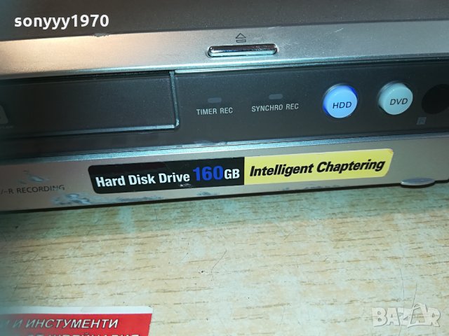 sony rdr-hx710 hdd/dvd recorder 1104212146, снимка 5 - Плейъри, домашно кино, прожектори - 32510955