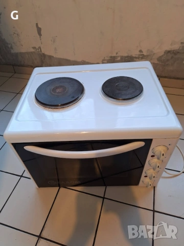 Готварска печка мини Елдом 203VFE, Раховец, Терма, Бяла, снимка 2 - Печки, фурни - 53032237