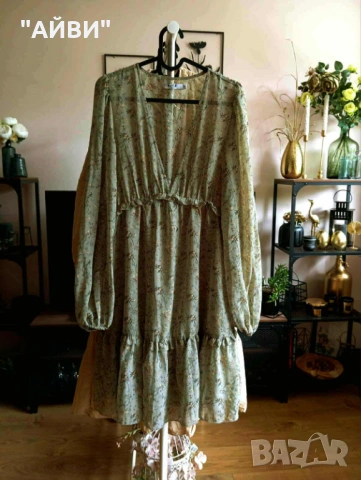 NA-KD дамска нежна маркова рокля, снимка 5 - Рокли - 53066324