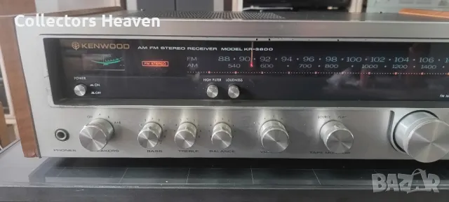 Винтидж ресийвър Kenwood KR 3600, снимка 3 - Ресийвъри, усилватели, смесителни пултове - 49687312
