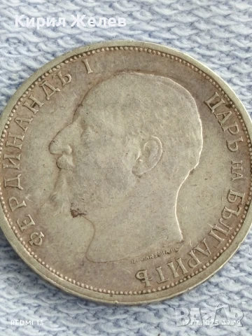 Сребърна монета 1 лев 1913г. Царство България Цар Фердинанд първи за КОЛЕКЦИЯ 28033, снимка 6 - Нумизматика и бонистика - 51047483