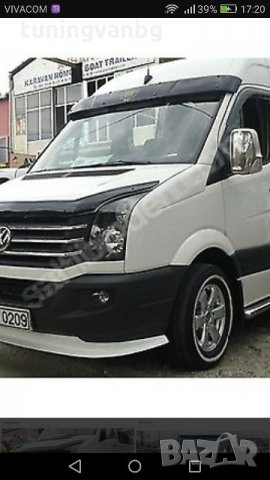 Хром рингове за фарове за Volkswagen Crafter, снимка 3 - Аксесоари и консумативи - 26940677