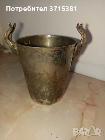 Съд за охлаждане на вино. , снимка 4 - Антикварни и старинни предмети - 52907775
