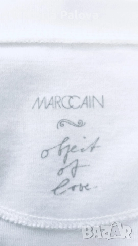 Луксозна бяла блуза MARC CAIN object for love , снимка 8 - Блузи с дълъг ръкав и пуловери - 52979307