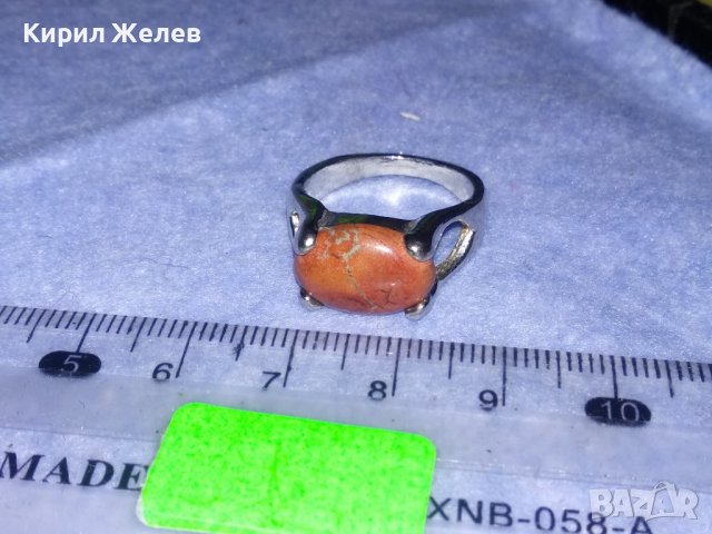 МНОГО КРАСИВ СКЪПОЦЕНЕН ПРЪСТЕН от ХРОМИРАНА БЛАГОРОДНА НЕРЪЖДАЕМА СТОМАНА 36603, снимка 5 - Пръстени - 39758573