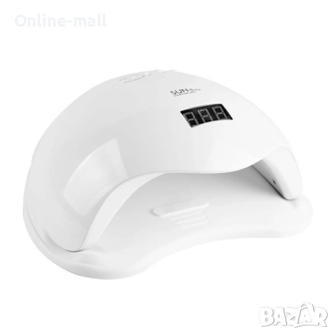 Професионална UV/LED Лампа за Маникюр BLUEQUE SUN5plus – 54W, за Две Ръце, 36 Диода и LCD Дисплей, снимка 2 - Продукти за маникюр - 53244370