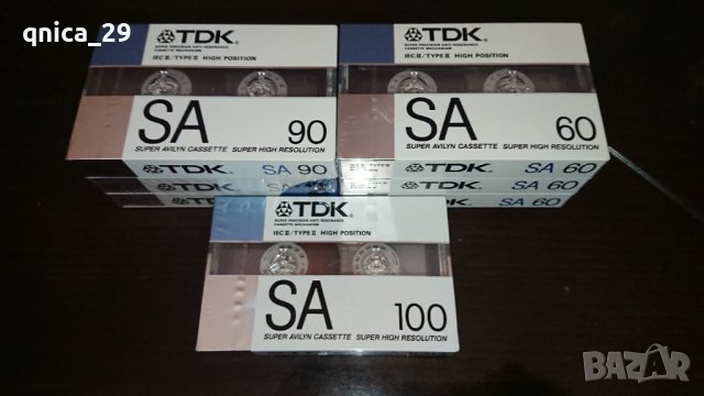 TDK SA нови аудио касети, снимка 1 - Декове - 36949425