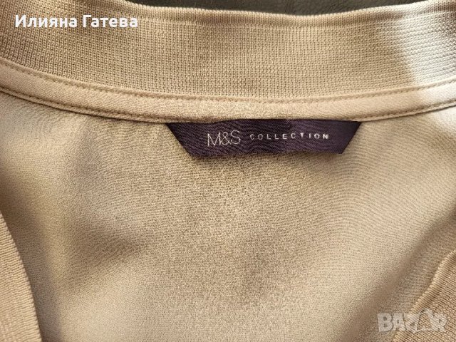 Нова блуза M&S р-р М/Л или 38/40, снимка 4 - Блузи с дълъг ръкав и пуловери - 47630048