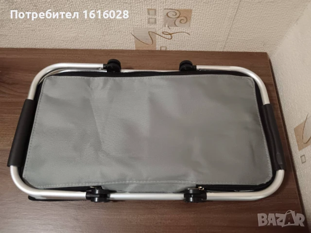 Хладилна чанта Faltbarer Thermo-Einkaufskorb Сгъваема пазарска кошница за пикник плаж, снимка 5 - Хладилни чанти - 51159655