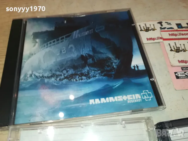 RAMMSTEIN ROSENROT CD COPY TO SONY TAPE 0711241745, снимка 9 - Аудио касети - 47882044