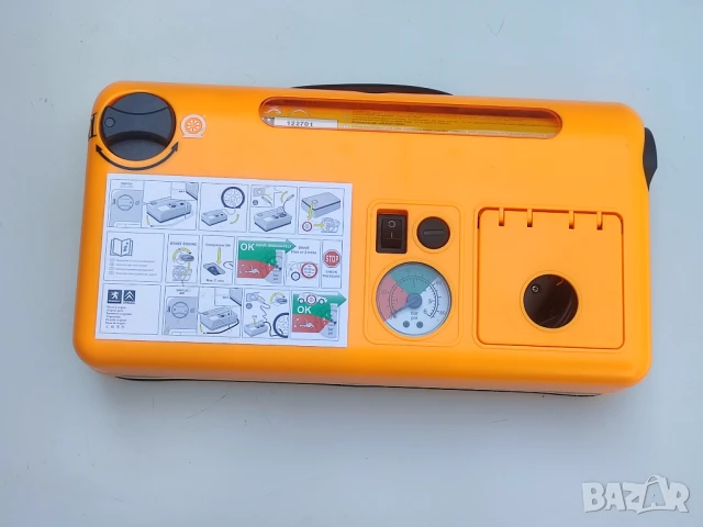 Нов оригинален компресор за автомобилни гуми Peugeot / Citroen.  12V - качествен, снимка 1