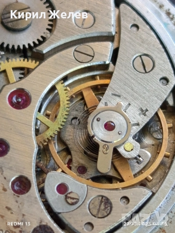 Стар джобен часовник МЪЛНИЯ СССР 17 КАМЪКА за КОЛЕКЦИОНЕРИ 39715, снимка 9 - Антикварни и старинни предмети - 51503756