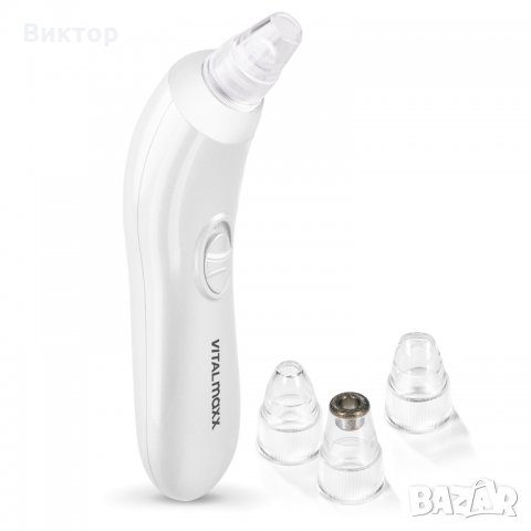 Вакуумен уред за почистване на кожата и порите  VITALmaxx Pore Cleaner, снимка 2 - Козметични уреди - 26602505