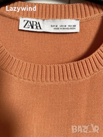 ZARA плетен топ , снимка 3 - Корсети, бюстиета, топове - 40566349