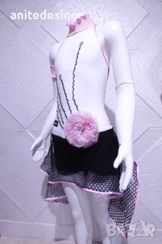 Детска рокля за спортни танци или фигурно пързаляне, снимка 8 - Детски рокли и поли - 44085244