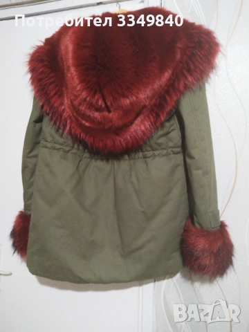 Яке от естествен пух, снимка 5 - Якета - 52189710