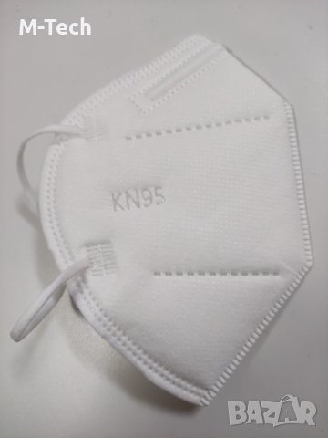 Защитна маска за лице KN95 FFP2 10 броя, снимка 2 - Медицински консумативи - 38878292