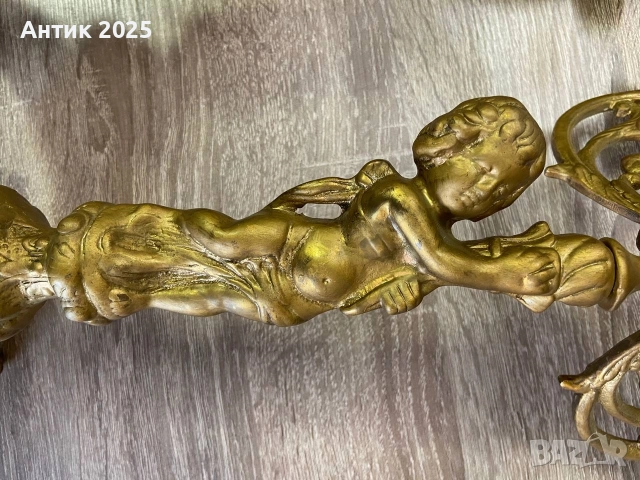 Антикварни свещники, снимка 3 - Антикварни и старинни предмети - 52737390