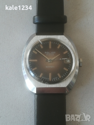 POLJOT 23j. Automatic. Мъжки часовник Полет. Автоматик. Самонавиващ. Vintage watch. Made in USSR , снимка 4 - Мъжки - 44895724