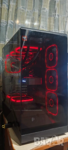 Продавам ТОП Геймърско PC Ryzen 5 9600X/32Gb/2TB SSD/FE RTX 3080TI/WiFi&BT/Гаранция, снимка 4 - Геймърски - 53491582