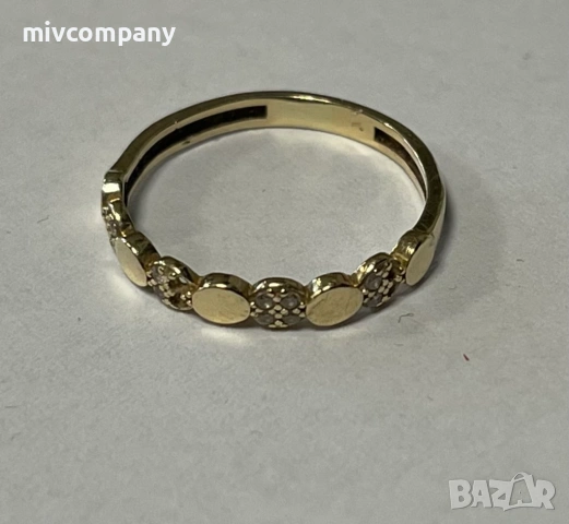 Златен пръстен 1.34гр.Намален!!!, снимка 5 - Пръстени - 53510332