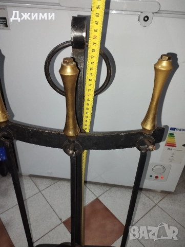 големи камини прибори, снимка 7 - Антикварни и старинни предмети - 52583802