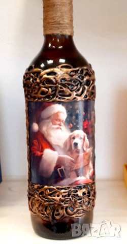 Авторски бутилки с икона или Дървото на живота, снимка 16 - Икони - 38470161