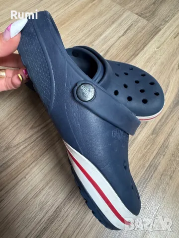 Оригинални тъмно сини спортни чехли Crocs ! 38-39 н, снимка 1
